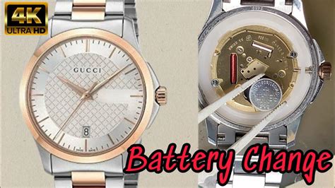 changing gucci watch battery